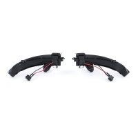 2 Clignotants retro dynamiques LED Renault Megane 4 - Noir