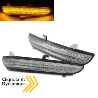 2 Clignotants dynamiques LED Peugeot 208 2008 C3 - Clair
