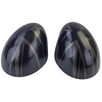 Coques retroviseur noir Mini F54 F55 F56 F57 13-18 - look Union