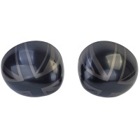 Coques retroviseur noir Mini F54 F55 F56 F57 13-18 - look Union