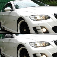 Coques retroviseur noir brillant BMW E81 E87 E88 E90 E91 E92 E93