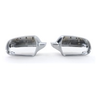 Coques / coiffes retroviseur Chrome Mat pour Audi A3 8P A4 B8 8K A5 8T