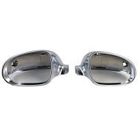 Cubiertas/cubiertas de espejos Cromo Mate para VW Golf 5 03-08