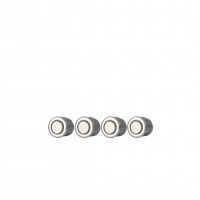 Radar de recul 4 capteurs mini 18mm + Buzzer - Argent