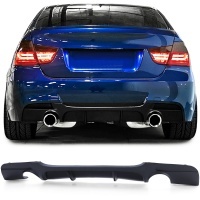 Diffuseur arriere BMW serie 3 E90 double sortie M-P