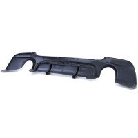Diffuseur arriere BMW serie 3 E92 E93 double sortie look 335i - brillant