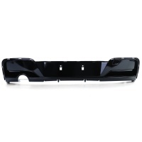 Diffuseur arriere BMW serie 1 F20 F21 phase 1 sortie simple noir brillant