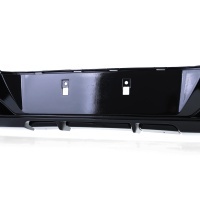 Diffuseur arriere BMW serie 1 F20 F21 phase 1 sortie simple noir brillant