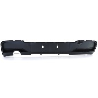 Diffuseur arriere BMW serie 1 F20 F21 phase 1 sortie simple noir mat