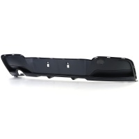Diffuseur arriere BMW serie 1 F20 F21 phase 1 sortie simple noir mat