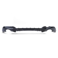 Diffuseur arriere BMW serie 3 G20 double sortie simple 19-22 - brillant
