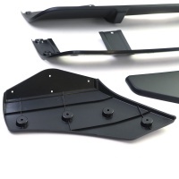 Diffuseur arriere BMW X5 F15 13-18 look M-P noir mat