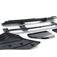 Diffuseur arriere BMW X5 F15 13-18 look M-P noir Brillant