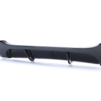 Diffuseur arriere BMW serie 3 E90 double sortie double noir brillant  M-P