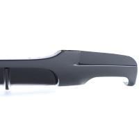 Diffuseur arriere BMW serie 3 E90 double sortie double noir brillant  M-P