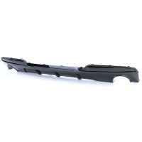 Diffuseur arriere BMW serie 5 F10 F11 sortie double simple look mperf - brillant