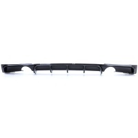 Diffuseur arriere BMW serie 3 F30 F31 double sortie simple 335i et 340i look carbone M-P