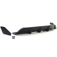 Diffuseur arriere BMW X6 F16 14-19 look M-P noir mat