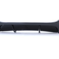 Diffuseur arriere BMW serie 3 E90 double sortie simple noir brillant  M-P