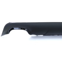 Diffuseur arriere BMW serie 5 E60 E61 double sortie gauche - brillant