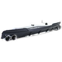 Kit Diffuseur Echappement BMW serie 5 F10 F11 duplex - Mat