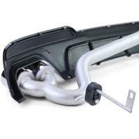 Kit Diffuseur Echappement BMW serie 5 F10 F11 duplex - Mat