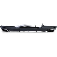 Kit Diffuseur Echappement BMW serie 5 F10 F11 duplex look V8 - Brillant