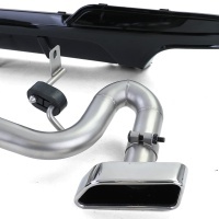 Kit Diffuseur Echappement BMW serie 5 F10 F11 duplex look V8 - Brillant