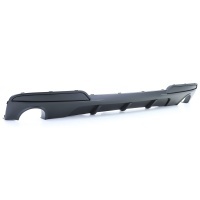 Diffuseur arriere BMW serie 5 F10 F11 sortie double simple look mperf - mat