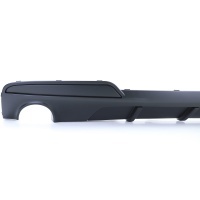 Diffuseur arriere BMW serie 5 F10 F11 sortie double simple look mperf - mat