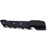 Diffuseur arriere BMW serie 1 F20 F21 phase 1 double sortie simple mat