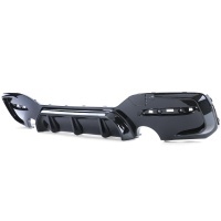 Diffuseur arriere BMW serie 1 F20 F21 LCI 15-20 double sortie