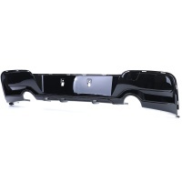 Diffuseur arriere BMW serie 1 F20 F21 phase 1 double sortie simple - brillant