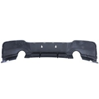 Diffuseur arriere BMW serie 1 F20 F21 phase 1 double sortie simple - brillant