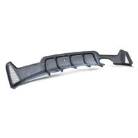 Diffuseur arriere BMW serie 4 F32 F33 F36 simple sortie double - noir mat