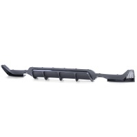 Diffuseur arriere BMW serie 4 F32 F36 double sortie simple look carbone