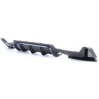 Diffuseur arriere BMW serie 4 F32 F36 double sortie simple look carbone