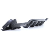 Diffuseur arriere BMW serie 4 F32 F36 double sortie simple look carbone