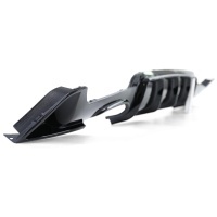 Diffuseur arriere BMW serie 4 F32 F36 simple sortie double brillant