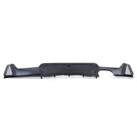 Diffuseur arriere BMW serie 4 F32 F36 simple sortie double brillant