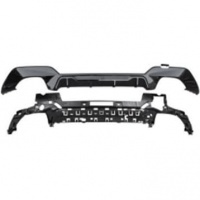 Diffuseur arriere BMW serie 3 G20 double sortie double 19-22 - brillant