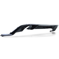 Diffuseur arriere double pour VW GOLF 7.5 GTI facelift 17-21 - brillant