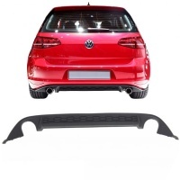 Diffuseur arriere double look GTI VW GOLF 7 12-17