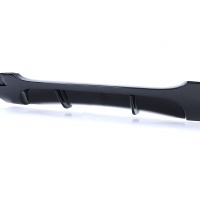 Diffuseur arriere BMW serie 3 E90 double sortie gauche noir brillant  M-P