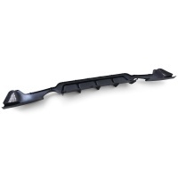 Diffuseur arriere BMW serie 4 F32 F33 F36 double sortie simple - noir mat