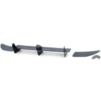 Extension splitter de diffuseur VW GOLF 7 R 12-17