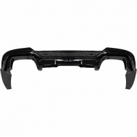Diffuseur arrière look Sport noir mat pour BMW X4 G02 18-20