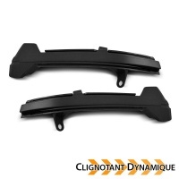 2 Clignotants retro dynamiques LED BMW serie 5 F10 F11 - Noir