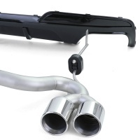 Kit Diffuseur Echappement BMW serie 5 F10 F11 duplex - Brillant