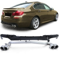 Kit Diffuseur Echappement BMW serie 5 F10 F11 duplex - Brillant